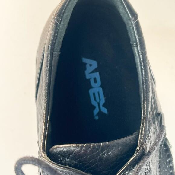 Apex Uneven Legs Lexington Black Leather Oxford Dress Shoes Men 9.5 NWOT main image 4